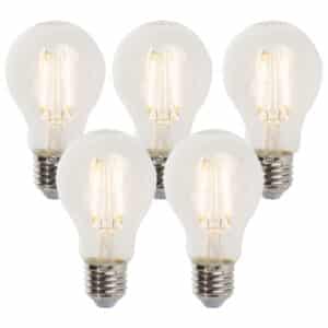 5er Set E27 dimmbare LED Lampen A60 5W 470lm 2700K