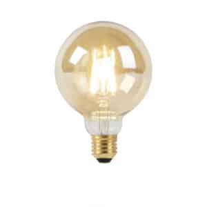 E27 Dimm-zu-Warm-LED-Lampe G95 Gold 8W 806 lm 2000-2700K