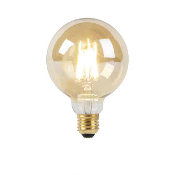 E27 Dimm-zu-Warm-LED-Lampe G95 Gold 8W 806 lm 2000-2700K