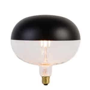 E27 dimmbare LED-Lampe Kopfspiegel schwarz 6W 360 lm 1800K