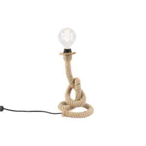 Ländliche Tischlampe aus Seil - Ropa